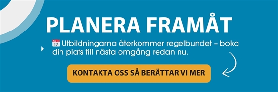 Kontakt för fler datum 
